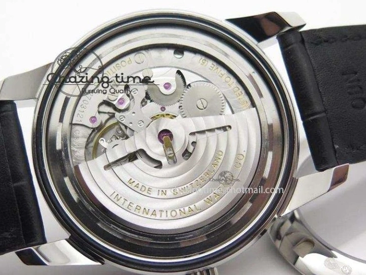 MIROTIME 0503 RelaxedFit Ingeniuer St.Laurens SS White Dial MKF 1:1 V2 Best Edition On Black Leather Strap A 7355